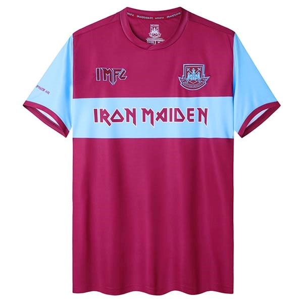 Camiseta Iron Maiden x West Ham 1st Retro